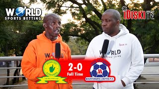 Mamelodi Sundowns 2-0 Maritzburg United | South Africans Are Jealous Of Sundowns | Junior Khanye