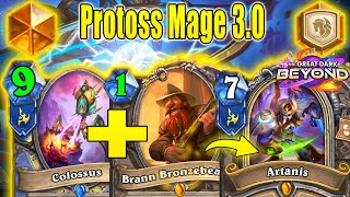 NEW Protoss Mage 3.0 Deck Is SO OP! 44 Damage Colossus! The Great Dark Beyond Mini-Set | Hearthstone