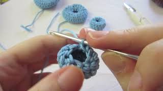 Corallo Tondo Piccolo - FREEFORM CROCHET- TUTORIAL DI BASE - Fine