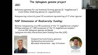 Jonathan Shaw: Ecology and evolution of peat mosses (Sphagnum): Species matter!