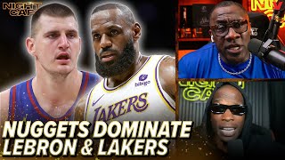 Shannon Sharpe & Chad Johnson react to LeBron & Lakers losing Game 1 to Nuggets | Nightcap