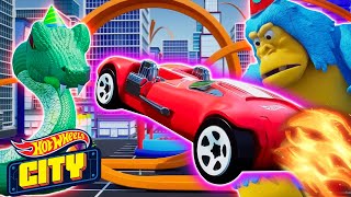 Draven Unleashes a Birthday Surprise onto Hot Wheels City! 😲 🎂 + More Hot Wheels City Adventures!