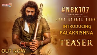 NBK 107 -Balakrishna Intro First Look Teaser |NBK 107 Official Teaser |Balakrishna,GopichandMalineni