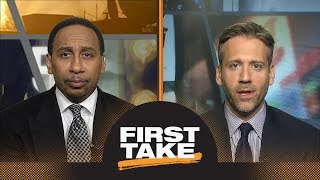 First Take debates LeBron James vs. Anthony Davis as best in NBA playoffs | First Take | ESPN
