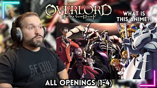 New Anime Fan Reacts To Overlord ALL Openings (1-4)