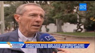 Caso Odebrecht: Álvaro Uribe se pronunció sobre presuntos vínculos de las Farc con la firma