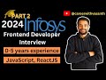 2024  @Infosys(part 2)frontend interview questions and answers|3-5 year experience |Detailed answer🔥