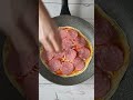 pizza in a pan in 5 minutes ❗ tortilla pizza without oven shorts