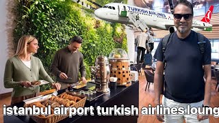 istanbul airport turkish airlines lounge