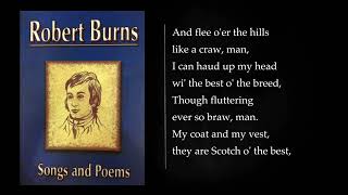 (1/2) POEMS AND SONGS by Robert Burns. Audiobook, full length