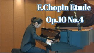 F.Chopin Etude Op.10 No.4|(예원1)