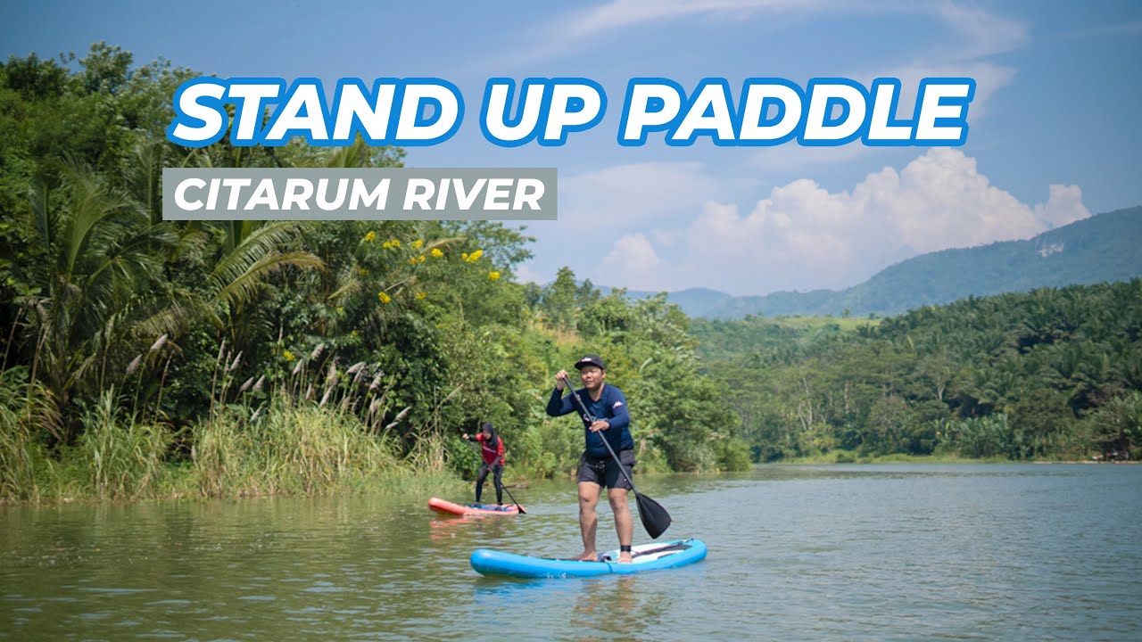 Stand Up Paddling At Citarum River With Paradise SUP Board | Tripacker ...