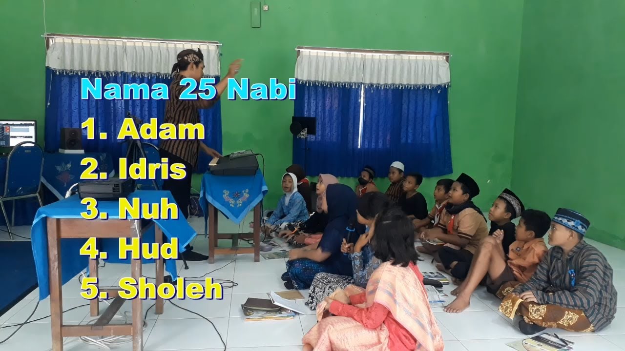 Nama-nama 25 Nabi Dan Rasul - YouTube