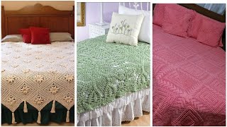 Latest handmade crochet bedsheet designs 2020 || crochet bedsheet Pattern ideas || bedsheet designs