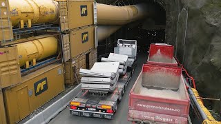 Volvo Trucks – Volvo FMX Electric takes on massive tunnel project in Oslo, Norway