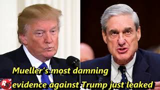 Mueller’s most damning evidence against Trump just leaked