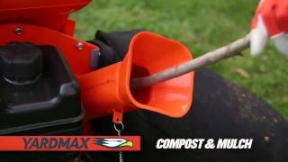 YARDMAX 2-in1 CHIPPER SHREDDER Overview