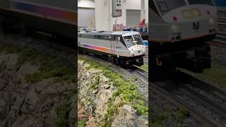 MTH NJT P40DC pulling Atlas Comet Coaches #mthtrains #njtransit #trains #oscaletrains #trainshow