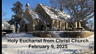 Christ Church Holy Eucharist for the Fifth Sunday after Epiphany