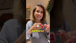 🇪🇸 Learn Spanish - SENTARSE vs SENTIRSE #practiquemos #spanishlessons #clasesdeespanol