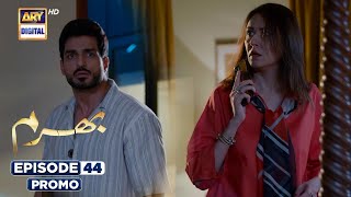 Bharam Episode 44 | Promo | Hina Tariq | Rabya Kulsoom | Omer Shahzad | ARY Digital Drama