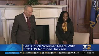 SCOTUS nominee Jackson meets with Sen. Schumer