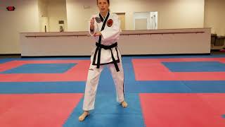 Won Hyo step by step for green belts