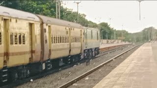 | 08545 KRPU-VSKP Express departing SCM with #VSKPWAG-9 Locomotive | Indian Railways |