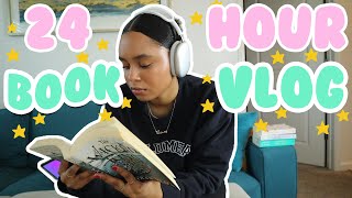 reading as many ✨BookTok✨ books as possible IN 24 HOURS… 📖☕️🎧🤍