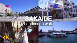 【坂出スタイル・ノスタルジーアートな商店街と小湊】坂出駅〜坂出元町商店街・本通商店街・サンロード商店街〜坂出港小湊まで《通しで》｟四国・香川県 坂出市｠