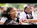 students stage protest over lacking teahers in school at vss nagar in bhubaneswar reaction