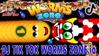 Cacing Besar Alaska DJ Tik Tok || Worms Zone.io