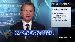 Allied Pilots Association spokesman Dennis Tajer on pilots' lawsuit against American Airlines