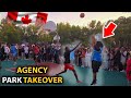 AGENT SHUTS DOWN TORONTO PARK WITH @KShowtime