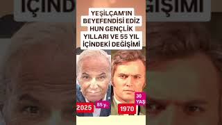 YEŞİLÇAM'IN YAŞAYAN EFSANESİ EDİZ HUN GENÇLİK YILLARI VE 55 YIL İÇİNDEKİ DEĞİŞİMİ HALA ÇOK YAKIŞIKLI