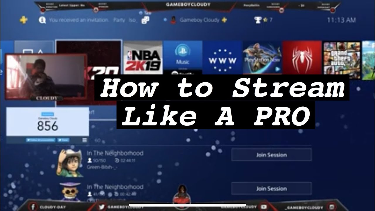 How To Stream Like A Pro Youtube