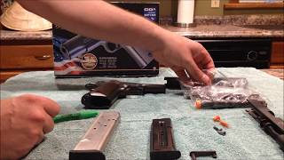 KWC airsoft 1911A1 GSG .22lr Conversion 1000 Round Review