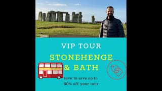 Top Things to do in England | Day Trip to Stonehenge & Bath (Roman Baths)