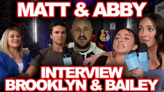 Matt \u0026 Abby Interview Brooklyn \u0026 Bailey About Growing Up On YouTube