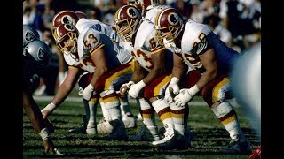 "The Hogs" Ultimate NFL Career Highlights || 1980s Redskins Offensive Line