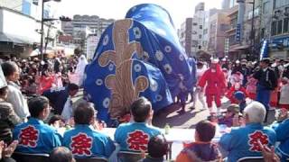 平成２２年　飯田お練りまつり　中平獅子舞　本部席より