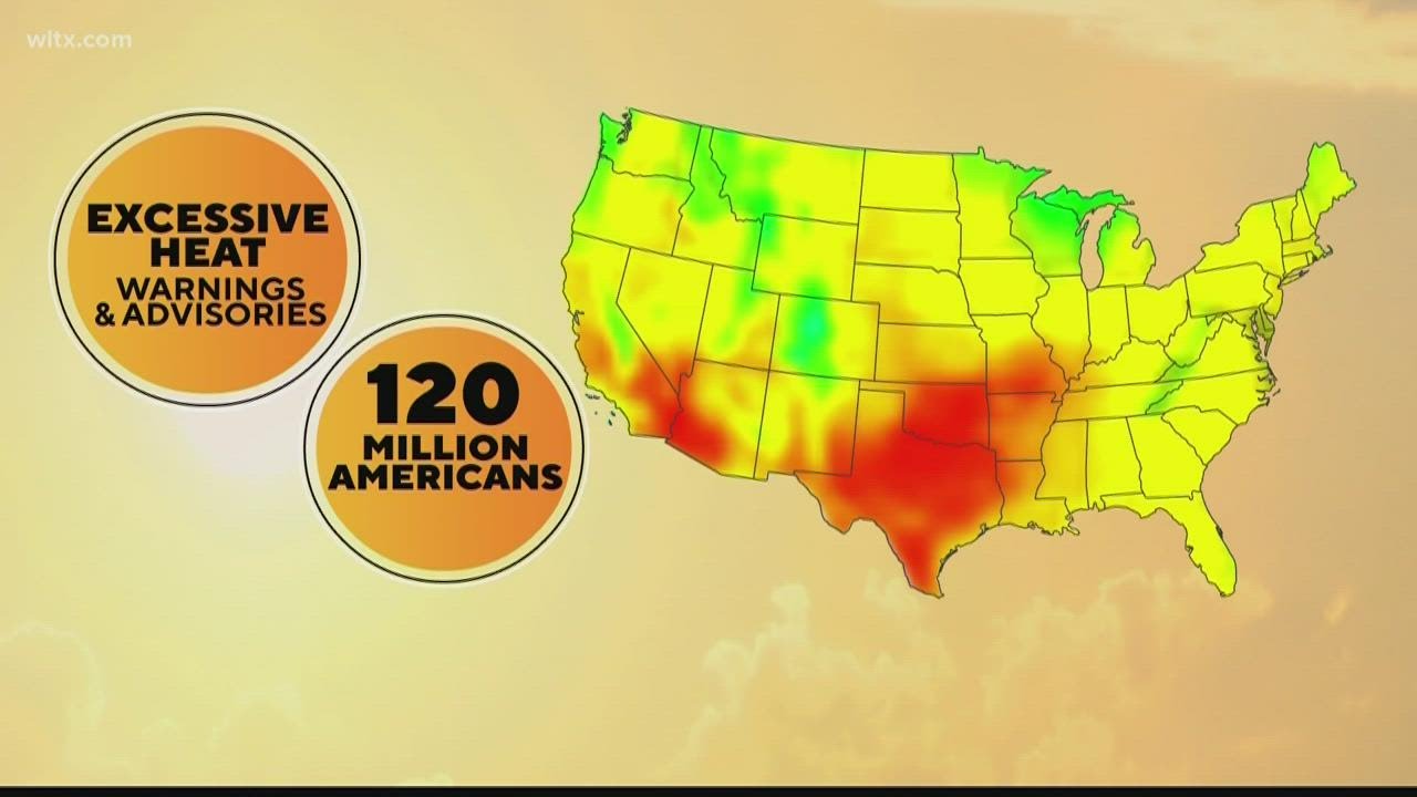 Dangerous Heatwave Slowly Moving Across U.S. - YouTube