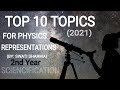 BCS 2nd  YEAR - PHYSICS TOP 10 TOPICS FOR REPRESENTATION - SCIENCIFICATION - SWATI SHARMA