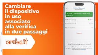 Cambiare il dispositivo in uso associato alla verifica in due passaggi