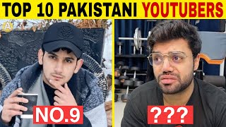 Top 10 Pakistani YouTubers | Top Pakistani YouTubers 2022 | Anas Tv