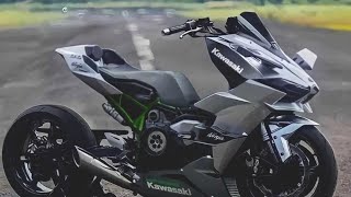 Kawasaki Ninja J1000 Reveal🔥comes with H2R look with Supercharged Inline 4 Engine