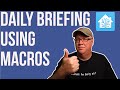 Build a Daily Briefing in Home Assistant
