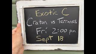 Exotic C - Craton vs Terranes