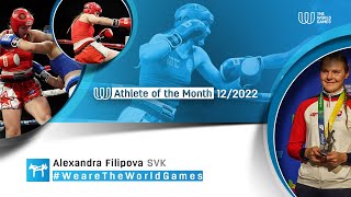 Alexandra Filipova is The World Games Athlete of the Month of December 2022!