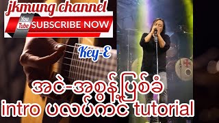 အငဲ-အစွန့်ပြစ်ခံ intro ပလပ်ကင် tutorial